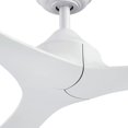 thumbnail image 6 of Ceiling Fans without Lights 56 Inch White Ceiling Fan No Light for Bedroom Living Room, Low Profile Outdoor Ceiling Fans for Patios, Remote Control, Reversible 3 Blades, Ventilador de Techo, 6 of 9