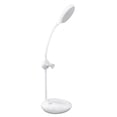 thumbnail image 2 of Luz de escritorio LED Diseño de ventilador único 3 niveles de atenuación Cuello de cisne flexible de 360 ° Carga USB Lámpara de escritorio pequeña multifunción, 2 of 8