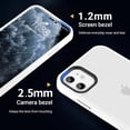 thumbnail image 5 of for iPhone 11 Phone Case, Shockproof for iPhone 11 Case,  Grade Drop Protection, Protective Hard Back Slim Translucent Case for iPhone 11 6.1'', White, 5 of 13