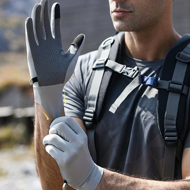 Fishing gloves, stab-proof, waterproof, sunscreen equipment, ice silk  three-piece suit, summer men s