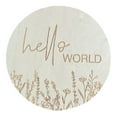 thumbnail image 1 of Baby Announcement Sign, Photo Prop Hello World Baby Sign  for Nursery L1,L2,L3,L4,L5,L6,L7,L8, 1 of 8
