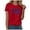 Z05-Red, variant on TOWED22 Women's America 250 Printed Casual T-Shirt United States 250Th Anniversary Patriotic Tee(Navy,M)