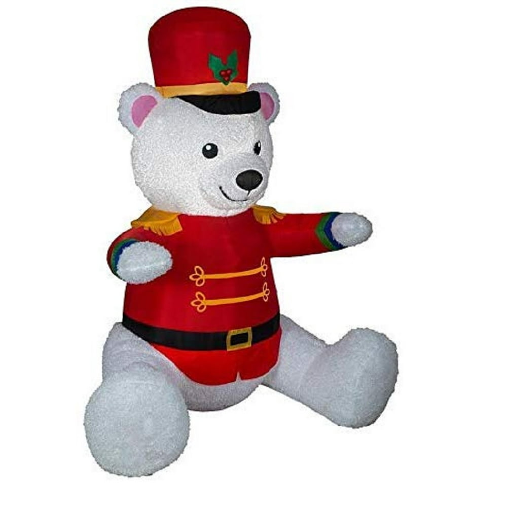 Holiday Living 7 FT Airblown Inflatable Nutcracker Bear Christmas