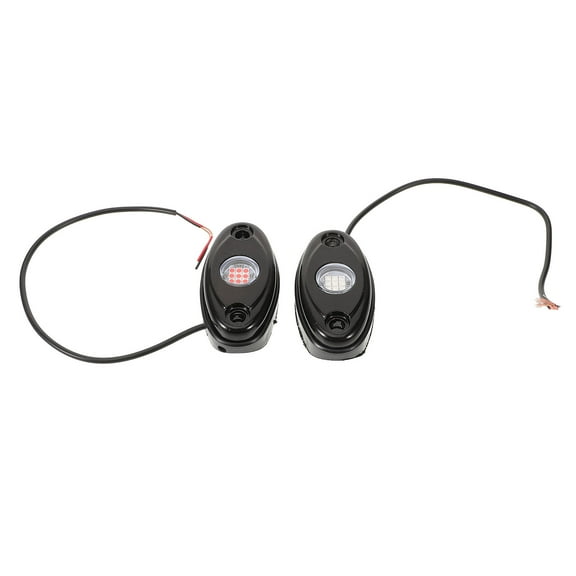 LABSERRON 2Pcs Truck Rock Lights Low Energy Consumption Waterproof Suitable for Night Driving 11.8x2.2x1.6in