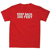 FDNY Kids Red Tee with Front and Keep Back Print