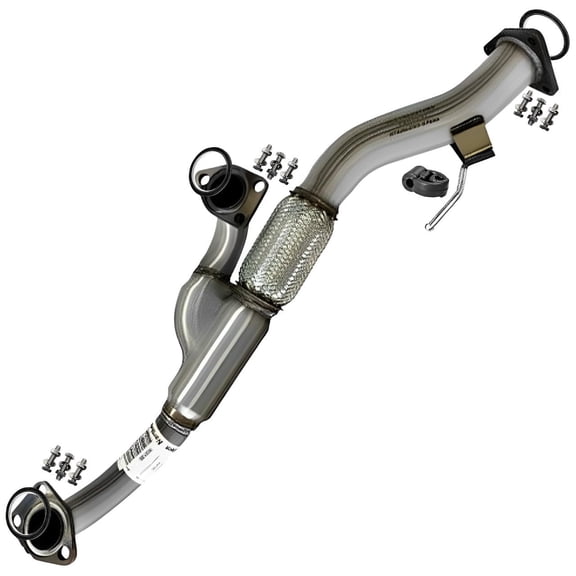 Northeastern Exhaust Front Flex Pipe with Hanger Fits 2009-2014 Acura TL 3.5L - Direct Fit | Stainless Steel Exhaust