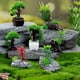 thumbnail image 5 of 7pcs DIY Miniature Model Trees for Crafts Realistic Micor Landscape Trees Tiny resin Potted Plants Trees for Moss Landscape Dollhouse Decorations, 5 of 5