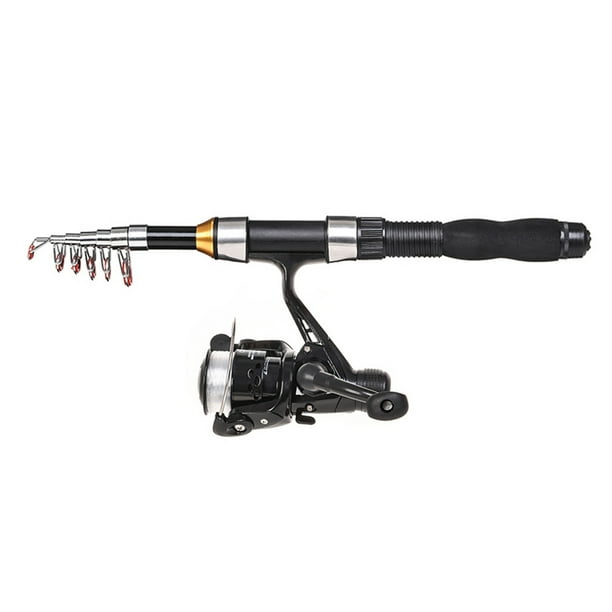 Fishing Rod Reel Combo Full Kit 1.5m Telescopic Fishing Rod Reel