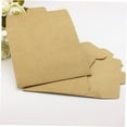 thumbnail image 4 of Supvox 1Set Multi-Function Kraft Paper Bag Khaki Brown for Storage Cd File Envelopes and Decor, 4 of 8