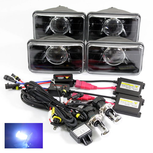 Modifystreet 10000K H43 BiXenon Hi/Low HID + 4PC H4651/H4652/H4656
