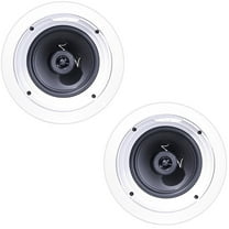 Klipsch 1007209 R-1650-C In-Ceiling Speaker - White (2-Pack)