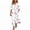 Pink#2, variant on SuTry Women's Printed Shift Dress Collared V Neck 3/4 Sleeve Side Pockets Side Slit Relaxed Fit Floral Pattern Casual Summer Vacation Beach Travel Daily Wear Outerwear