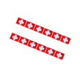 thumbnail image 4 of Guardoinrt 12PCS Flag Flags Banner Hand Waving National Flag Pride Flag Switzerland 5Set, 4 of 6