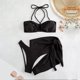 thumbnail image 2 of Conjunto Cómodo de Traje de Baño de Mujeres, Traje de Baño Sexy Y de Moda de Color Sólido para las Vacaciones en la Playa, 2 of 7