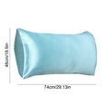 thumbnail image 3 of Sokhug Polyester Envelope Pillowcase for Dorm Room Bedding Soft Velvet,Light Blue,1PC 29.13x18.89in, 3 of 6