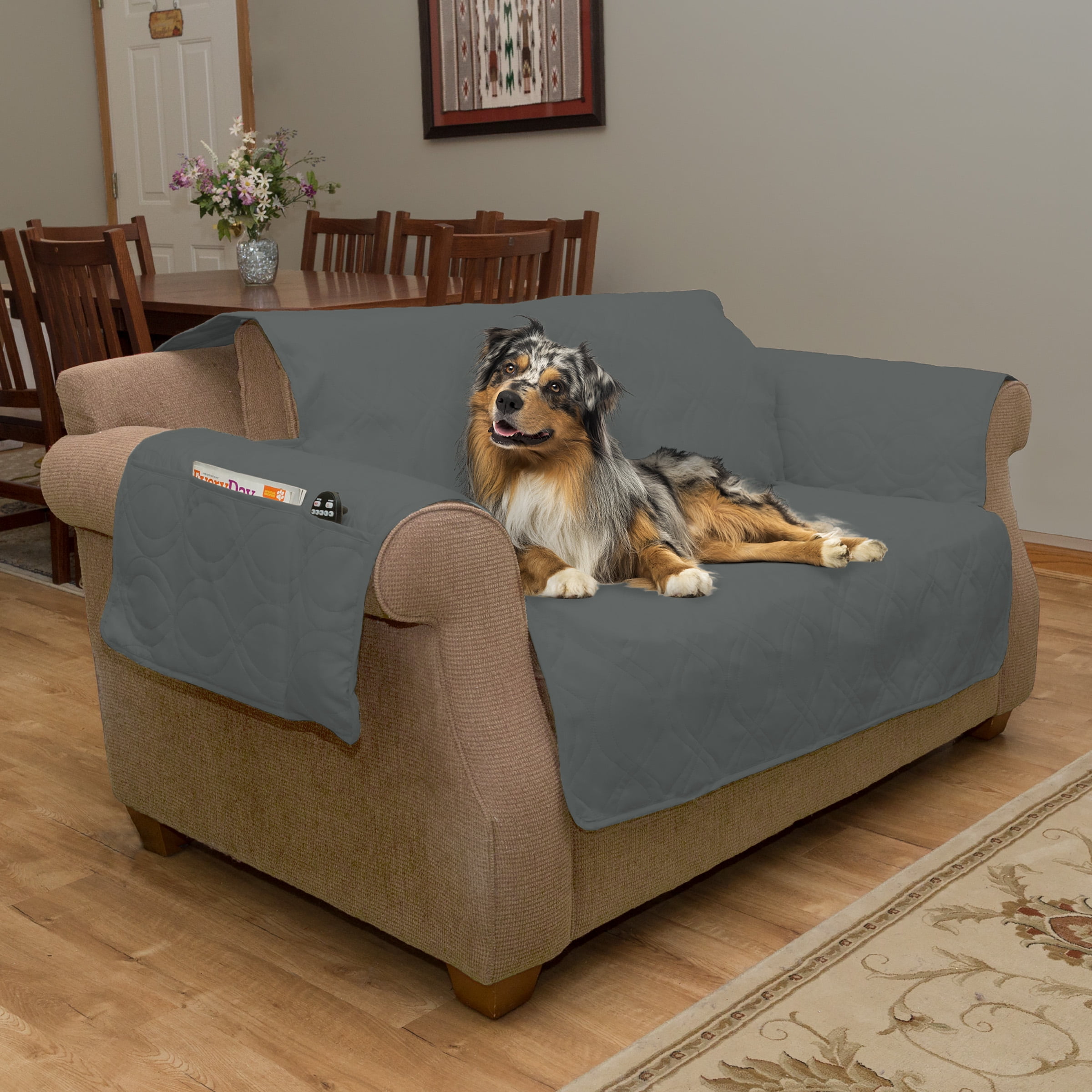 Furniture Cover 100 Waterproof Protector Cover for Loveseat with Non