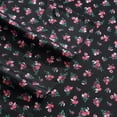 thumbnail image 6 of Betsey Johnson Bouquet Ditsy Black Twin Sheet Set, 6 of 10