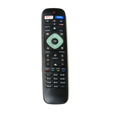 New NH500UP Remote Control For Philips LCD LED 4K UHD Smart TVs 43PFL5602/F7 50PFL4901/F7