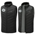 thumbnail image 6 of ZRGHAOYLQ 9 Heated Vest Zones Electric Heated Jackets Unisex Plus Size Outdoor Travel Outerwear USB Rechargeable Heated Jacket Hunting Body Warmer Heated Clothing with 3 Heating Levels, 6 of 8