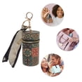 thumbnail image 3 of Unique Bargains 1 Pc Fashion Retro Lipstick Bag Handbag Charm Bag Accessories Brown ["Pattern 9"], 3 of 5
