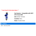 thumbnail image 2 of Fuel Injector - Compatible with 2007 - 2012 Acura RDX 2008 2009 2010 2011, 2 of 2