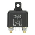 thumbnail image 2 of NO Starter Relay,  4 Pin Start Relay 24V 200A Brass Coil High Efficiency  For Automobile Vehicle, 2 of 8