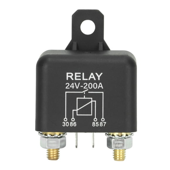 A Relay,24V 200A Car Start NO Start Relay Vehicle Starter Relay Exceptional Craftsmanship