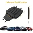 thumbnail image 5 of Cojín para asiento de automóvil con ajuste universal para aliviar el dolor, espuma viscoelástica antideslizante con tela transpirable, soporte para coxis no tóxico y fácil de limpiar para automóvil,, 5 of 5