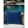thumbnail image 4 of Outdoor Pillows Waterproof, Polka Dots Bedding Throw Pillows with Insert for Couch Sofa Bed, Modern Speckles Minimalist Vintage Navy Blue 16x16 Inch Pillowcases Decorative Patio Pillow Set of 1, 4 of 8