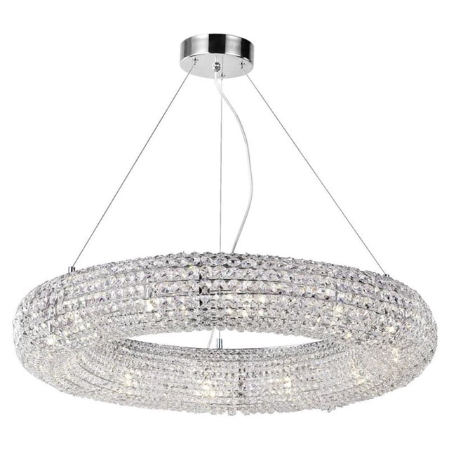CWI Lighting Veronique 12 Light Chandelier With Chrome Finish