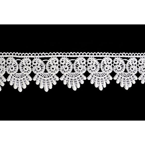 Altotux 3 inches Ivory Venice Lace Trim By Yardage