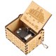 thumbnail image 1 of Caja de música Castleinthe Sky, caja de música clásica de madera tallada, caja de música clásica con manivela, rendimiento potente, 1 of 10