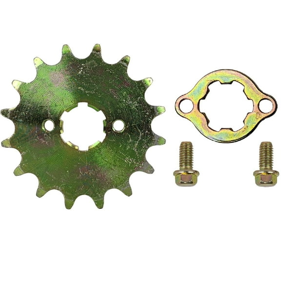 530 16 Tooth Front Engine Sprocket Internal Reverse Engines Compatible with 150cc 170cc 200cc 250cc 300cc 350cc GY6 Fits Go Karts ATVs Buggies UTVs Side-by-Sides Dirt & Mini Bikes