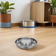 thumbnail image 4 of HEANUJJ Comedero Lento Para Perros De Metal Con Patrones Elevados Para Alimenticios, 4 of 8