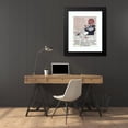 thumbnail image 4 of Piet van der Hem 20x24 Black Modern Framed Museum Art Print Titled - Reading Man with Broken Leg in an Armchair (1921), 4 of 5