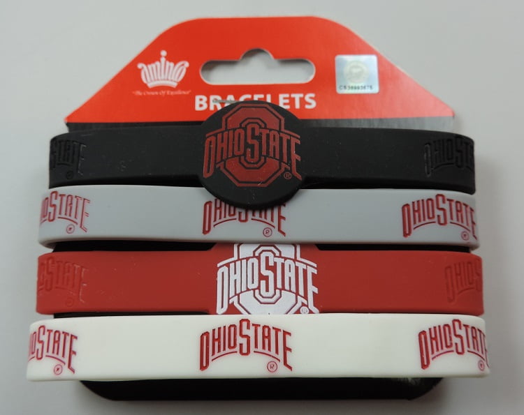 New Premium NCAA Ohio State Buckeyes Unisex Mens Womens Bracelet