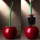 thumbnail image 4 of Creative Lovely Cherry Shape Lavatory Brush Toilet Brush Holder Set Washroom Brush w / Holder Plástico Baño Decoración Accesorios Herramienta de limpieza Cepillo Sailing Electrónica, 4 of 4