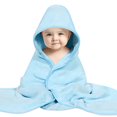 thumbnail image 1 of Animal Polyester Hooded Towels & Washcloths, ZC Blue, 1 of 3
