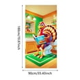 thumbnail image 3 of Thanksgiving Door Hanging Tapestry Festive Holiday For Home Interior Wall Entryway Embellishment, 3 of 6