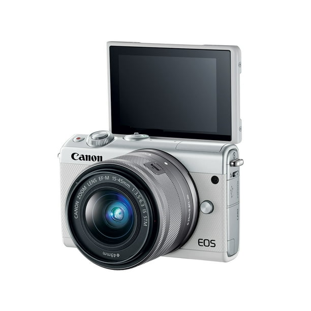 Canon EOS M100 Mirrorless Camera w/ 15-45mm Lens Wi-Fi, Bluetooth
