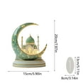 thumbnail image 4 of BKER Mose Festival Moon Side Of The Acrylic Tabletop Decoration Home Home, 4 of 4