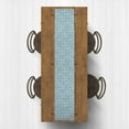 thumbnail image 2 of Creative Products Scallop Pattern Sky Blue 16x72 Poly Twill Table Runner, 2 of 3