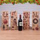 thumbnail image 5 of Bolsas de lona para botellas de vino, 12 x bolsas para envolver vino de Navidad con cordón, bolsa de regalo para recuerdo de boda, 5 of 5
