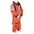thumbnail image 2 of Traje de astronauta Aeromax Jr. con gorra y parches de la NASA, color naranja, 2 of 7
