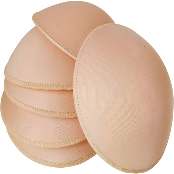 TELOLY 3 Pairs Round Seam Women's Removable Sports Yoga Bra Pad, Bikini Top Bra Pads Insert