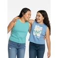 thumbnail image 3 of Wonder Nation Girls Be Kind Graphic Tank Top, 2-Pack, Sizes 4-16 Plus, 3 of 5
