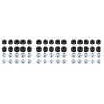 thumbnail image 1 of 30pcs Motorcycle Rubber Grommets For For For For Fairings, 1 of 5