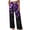 09-Purple, variant on SwiftWear Unisex Soft Lounge Beach Pants with Pockets Comfy Elastic Waist Drawstring Loose Casual Wide Leg Pants for Men and Women