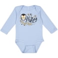 thumbnail image 3 of Inktastic Happy New Year with Cute Penguin Boys or Girls Long Sleeve Baby Bodysuit, 3 of 5