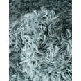 thumbnail image 3 of Unique Loom Infinity Shag Collection Area Rug - Jinko (8' Square Slate Blue), 3 of 6